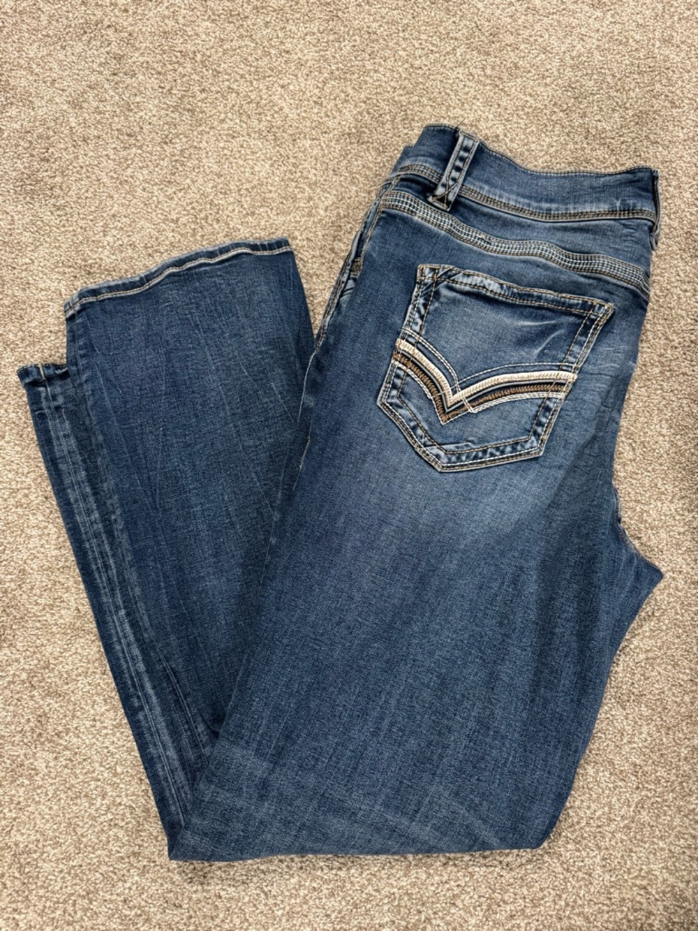 Like New! Buckle Black Mens Jeans